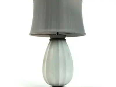 Ceramic Table Lamp 3D model