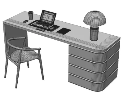 Workplace 10 3D model