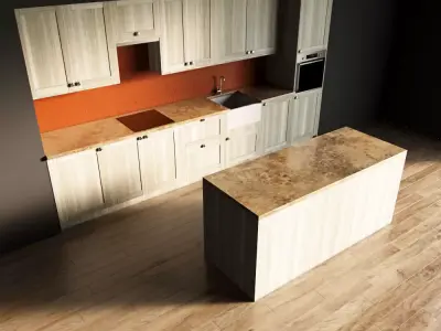 10-Kitchen10 texture 1 3D model