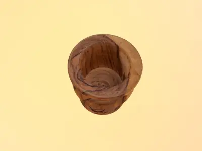Wooden Cup 3D model purchase