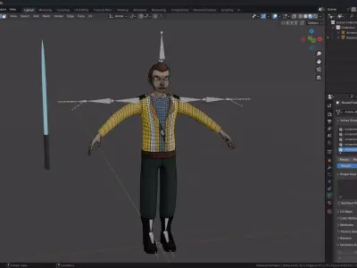 Rowan Freemaker - Star Wars 3D model