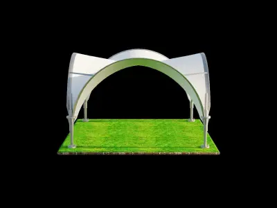 ARCH TENT 3D model