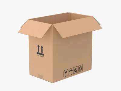  Cardboard Box Open Bundle 
