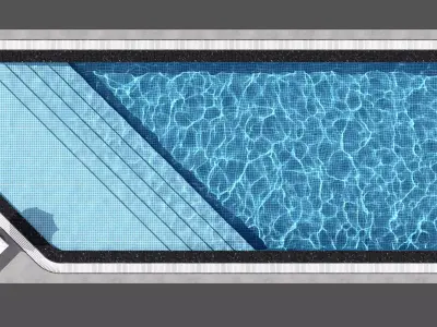 SWIMMING POOL NO114  A 3D model