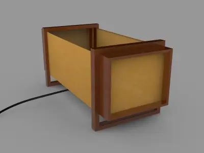 Desk lamp 3D model 21