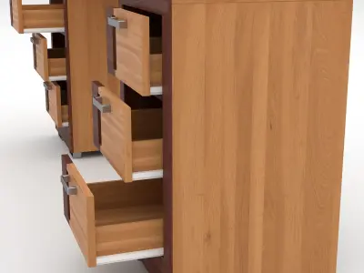 Office Table 3D model