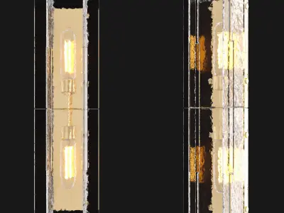 RH LATTICE SCONCE 3D model