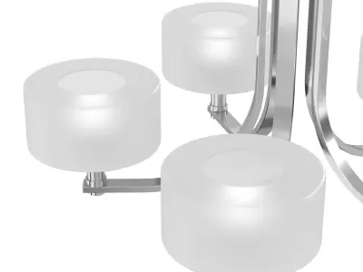 Lighting New York Sunset Drive  Chandelier 3D model