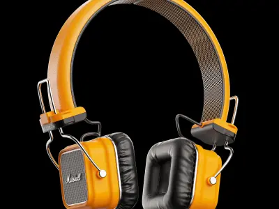 Marshall Headphone Major B Concept  3D model