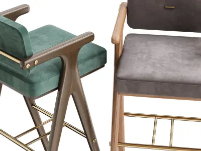 BERNARD Low-poly 3D model