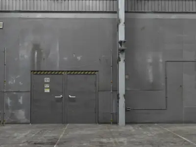 Industrial Warehouse 3D model