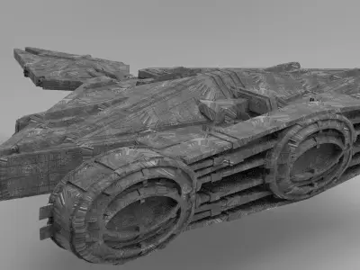 Ra Has Returned Sci-Fi City Tower 12 3D model