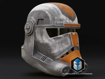 Bad Batch Hunter Helmet 3D print model