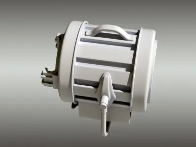 Mole Richardson Studio Lamp 3D print model