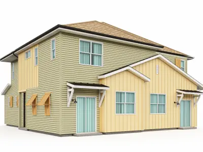 Single Family House-2 3D model