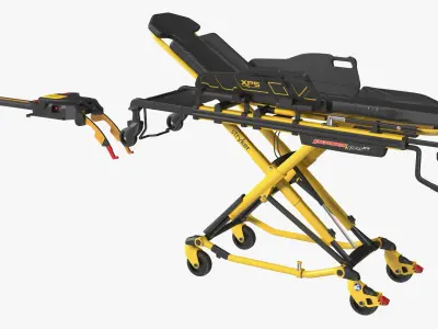  Stryker Power-LOAD Ambulance Stretcher Yellow Black 