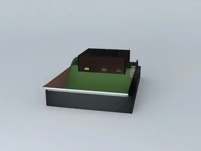 Sloppy House 1 3D model