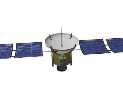 Probe-print satellite 3D print model