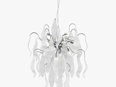 79315x Vetro Lightstar Chandelier 3D model