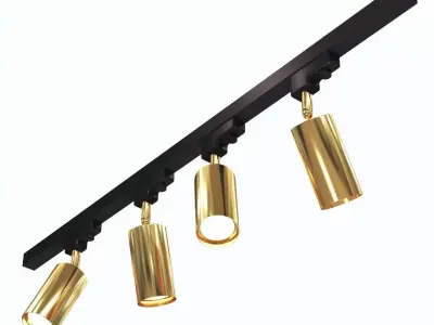 Cylinder Brass Series 3D model
