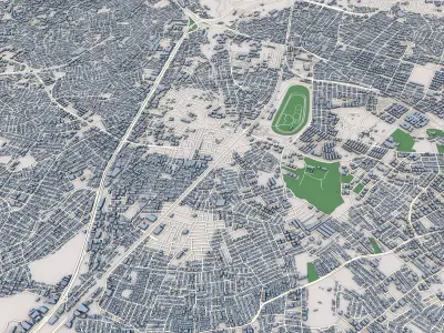 Izmir City Turkey 3D model