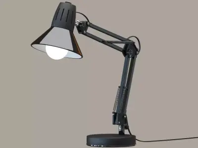 Table lamp 3D model 80
