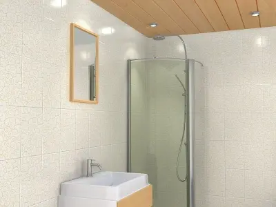 Bath Room 06 3D model