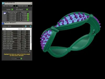 Light Wt Ring - 41 3D print model