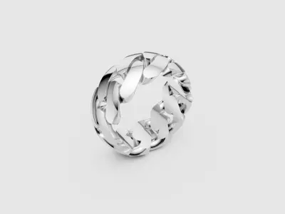 Cuban ring link  3D print model