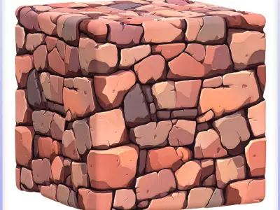  Stylized Wall Seamless Texture Texture 11