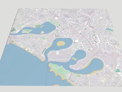 Al Majaz Sharjah United Arab Emirates 3D model