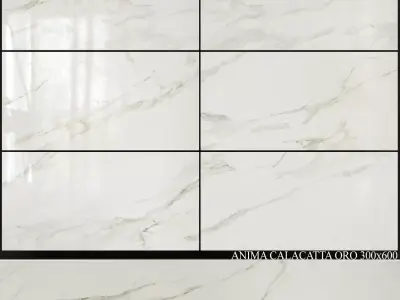 Caesar Anima Calacatta Oro 300x600 3D model