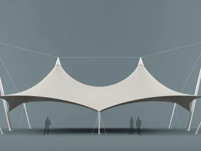 Canopy Tent 3D model