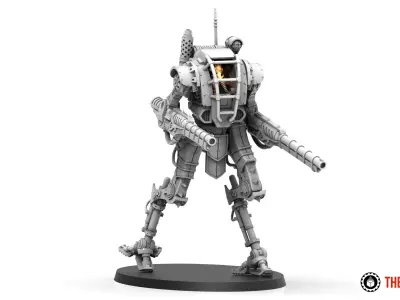 Dark Techno - Altus Pattern Striders 3D print model