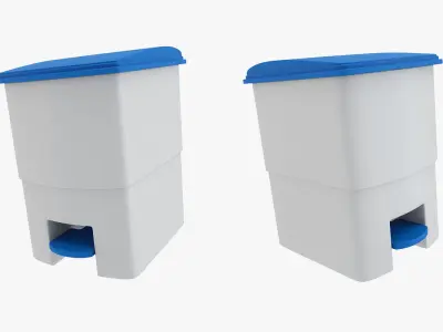 Medical - Trash Bin 3D model