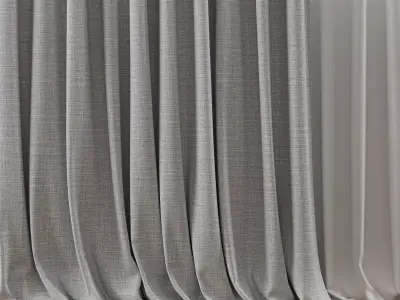 Curtain 008 3D model