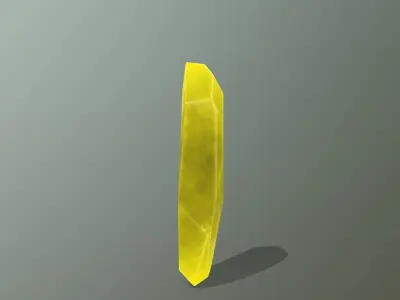 Crystal Set sword Low-poly 3D model order