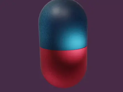 Pills 3D model