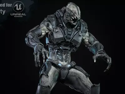 WestlandReaper5 Low-poly 3D model