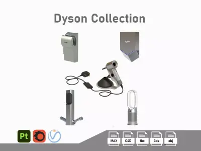 Dyson Collection 3D Model Pack