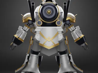 Sakura Wars - Mech Mugen 3D model