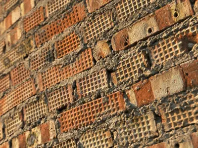 Brick wall 05 - scanned PBR material Texture