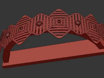 BRILL WALL 3D model