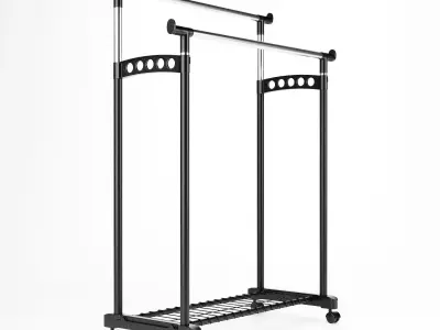 Hanger mobile double 3D model