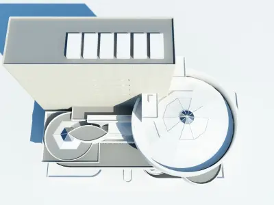 Solomon R Guggenheim Museum 3D model