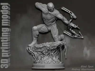 Crysis 3 3D print model