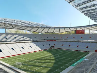 Seoul World Cup Stadium 3D model