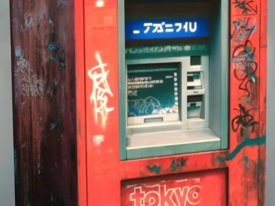 atm machine pack Low-poly 3D model