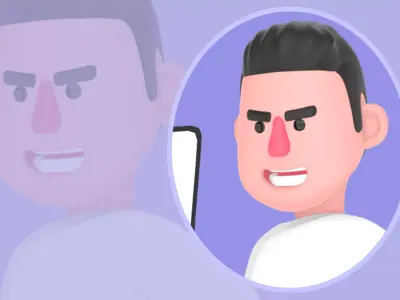 Stylized 3D Male Photographer Character - Confident Studio Pose 3D model