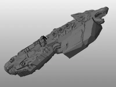 SKY RELICS - 23 IRON WOLF 3D print model